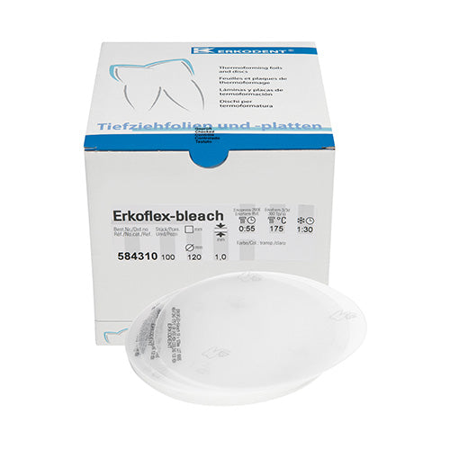 ERKODENT - Erkoflex Bleach, Thermoforming material for bleaching trays