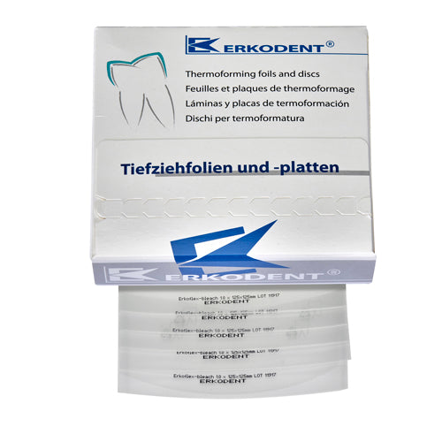 ERKODENT - Erkoflex Bleach, Thermoforming material for bleaching trays
